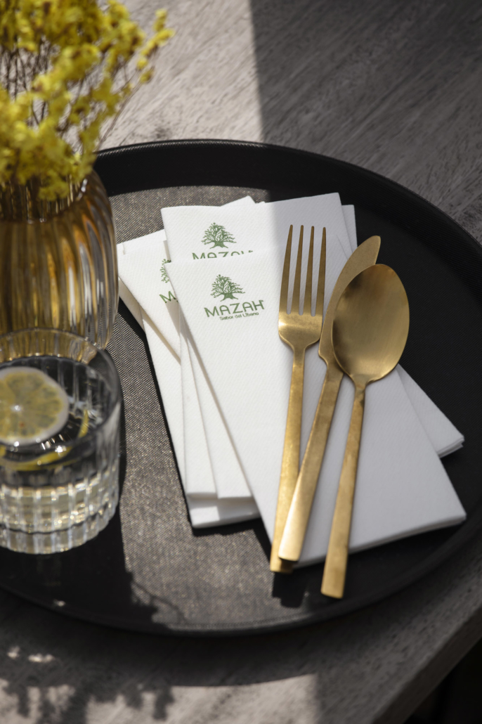 Serviettes personnalisées avec logo