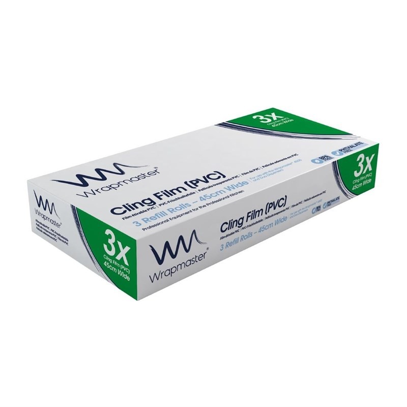Wrapmaster Recharges Film alimentaire 45cm x 300m