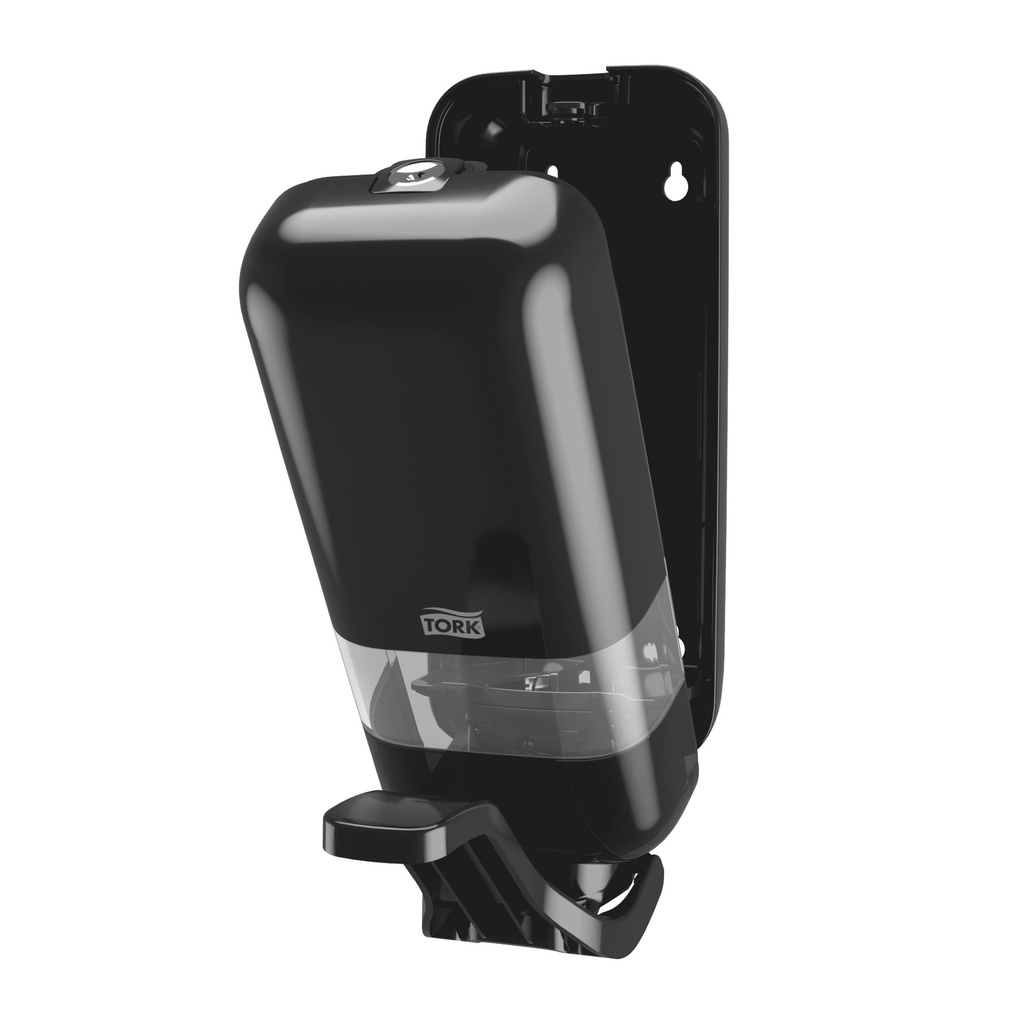 Distributeur Tork Savon liquide et désinfectant S4 avec levier coude