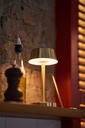 Lampe de table Duni LED Nour Gold 10x20cm