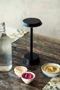 Lampe de table Duni LED Nour Graphite 10,9x33cm