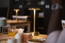 Lampe de table Duni LED Nour Laiton 10,9x33cm