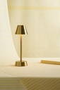 Lampe de table Duni LED Zelda Laiton 10,9x33cm