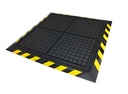 Tapis anti-fatigue Hog Heaven Linkable Yellow extrémité du tapis