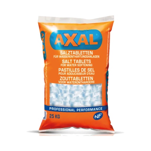 Water softener salt AXAL PRO tablets 25kg
