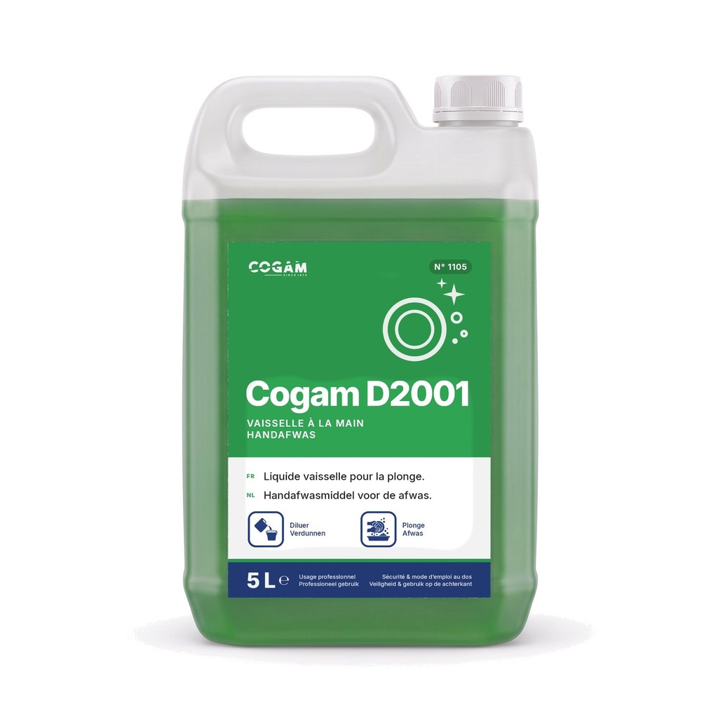 Cogam D2001 liquide vaisselle plonge 5L