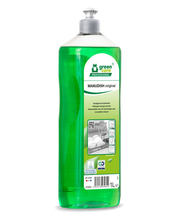MANUDISH essential Zeer krachtig vloeibaar handafwasmiddel 1L