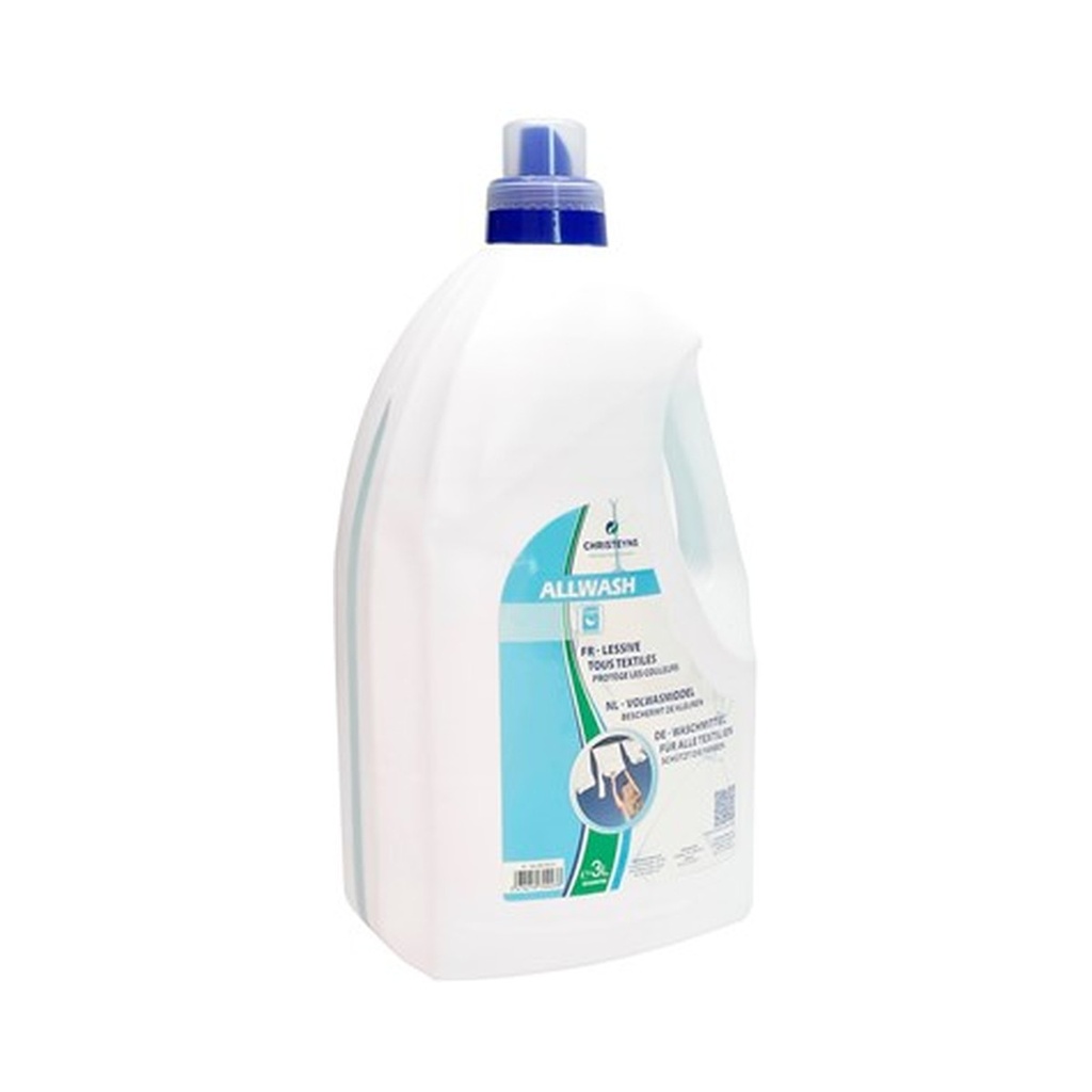 [1201] Christeyns All wash Vloeibaar wasmiddel 3L