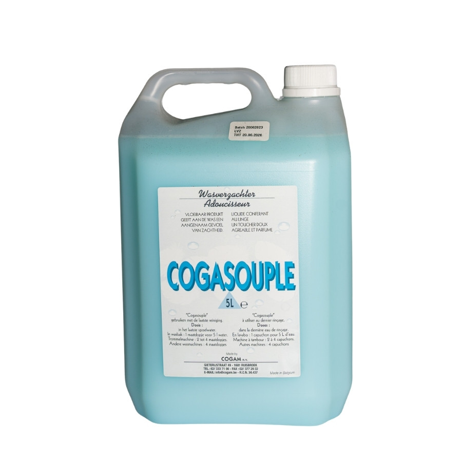 Cogasouple Adoucissant Linge 5L