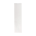 White bread bag 12x7x43cm