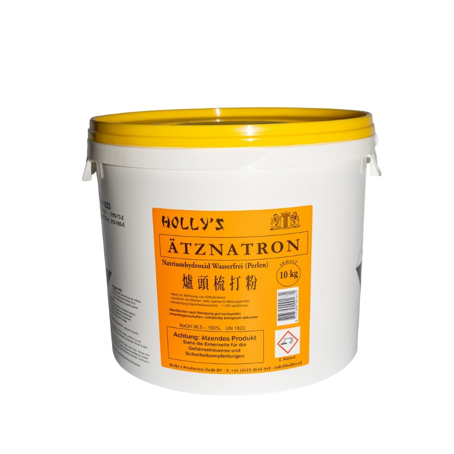 Caustische soda in korrels frituurontvetter 10kg