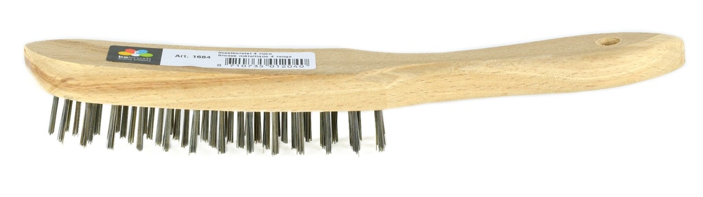 Brosse métallique avec manche