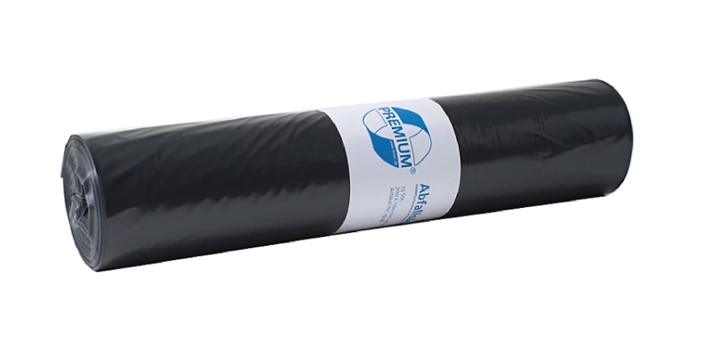 HD trash bag 80x100cm 35mic black 120L 