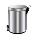 Pedal bin Stainless steel matt 5L 