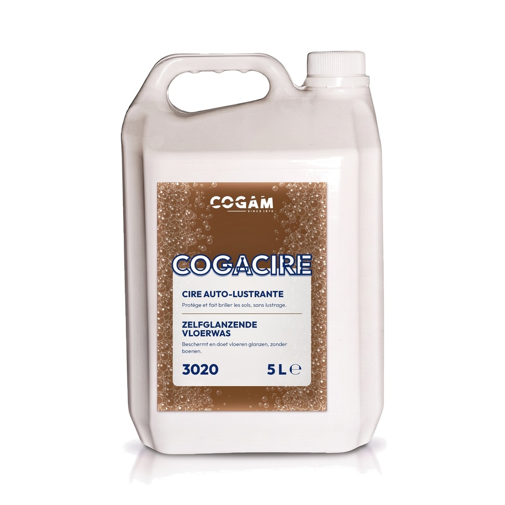 [3020] Cogacire vloeibare zelfglanzende vloerwas 5L