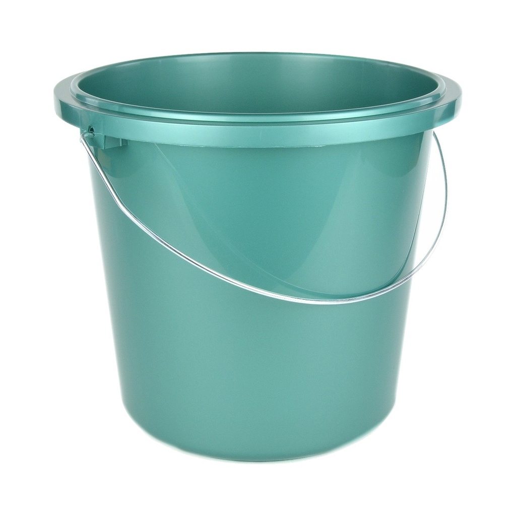 [3150] Reinforced plastic bucket green 10L