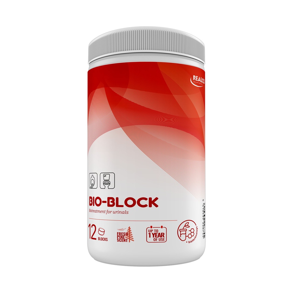 Realco Bio - Block probiotische behandeling voor urinoirs 12x40gr