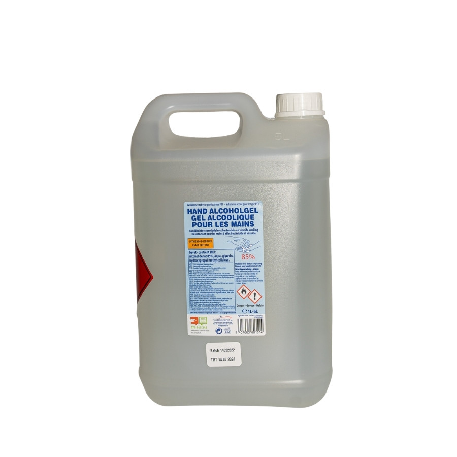 Cogam Gel Mains Hydroalcoolique 5L