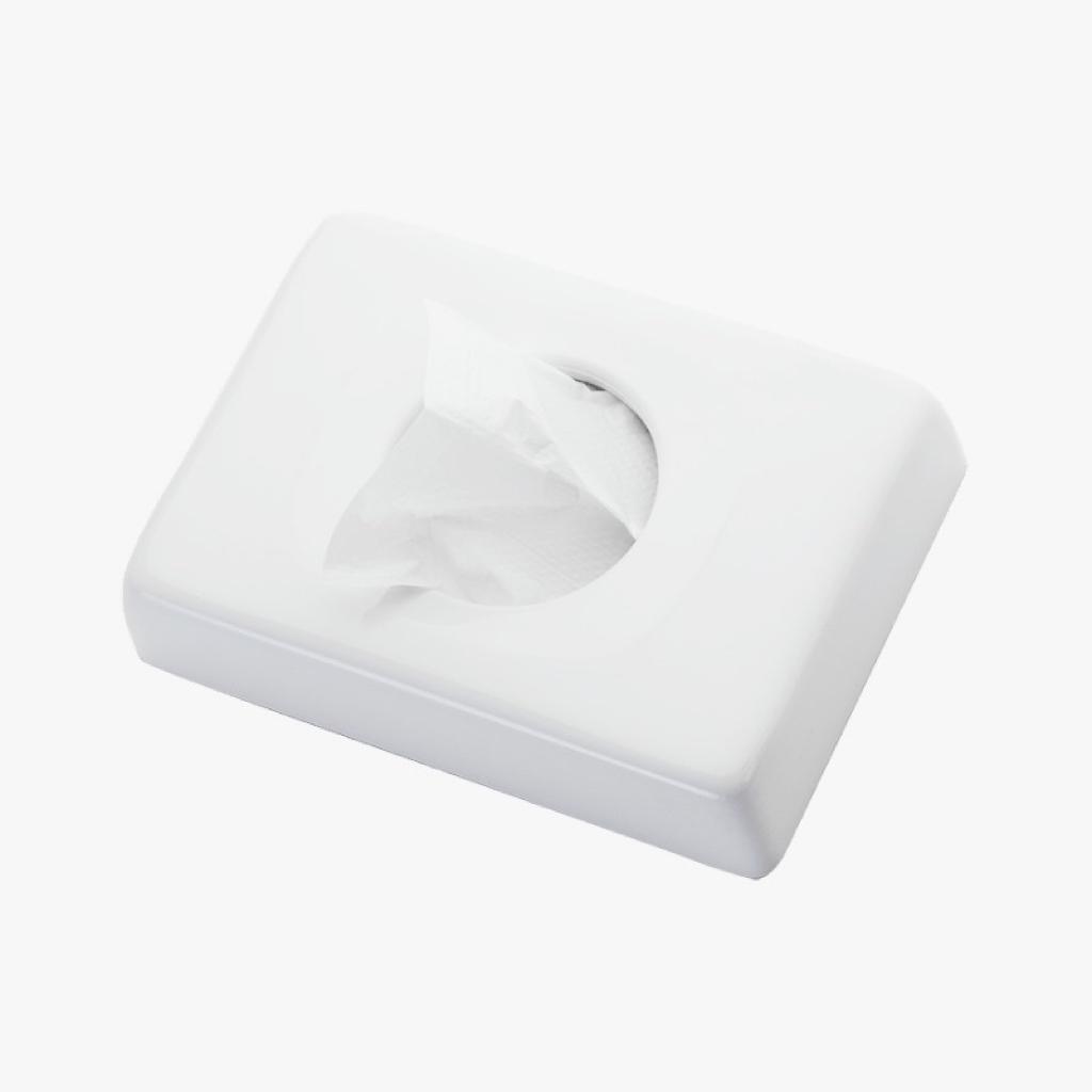 Dispenser of white bags for sanitary napkins