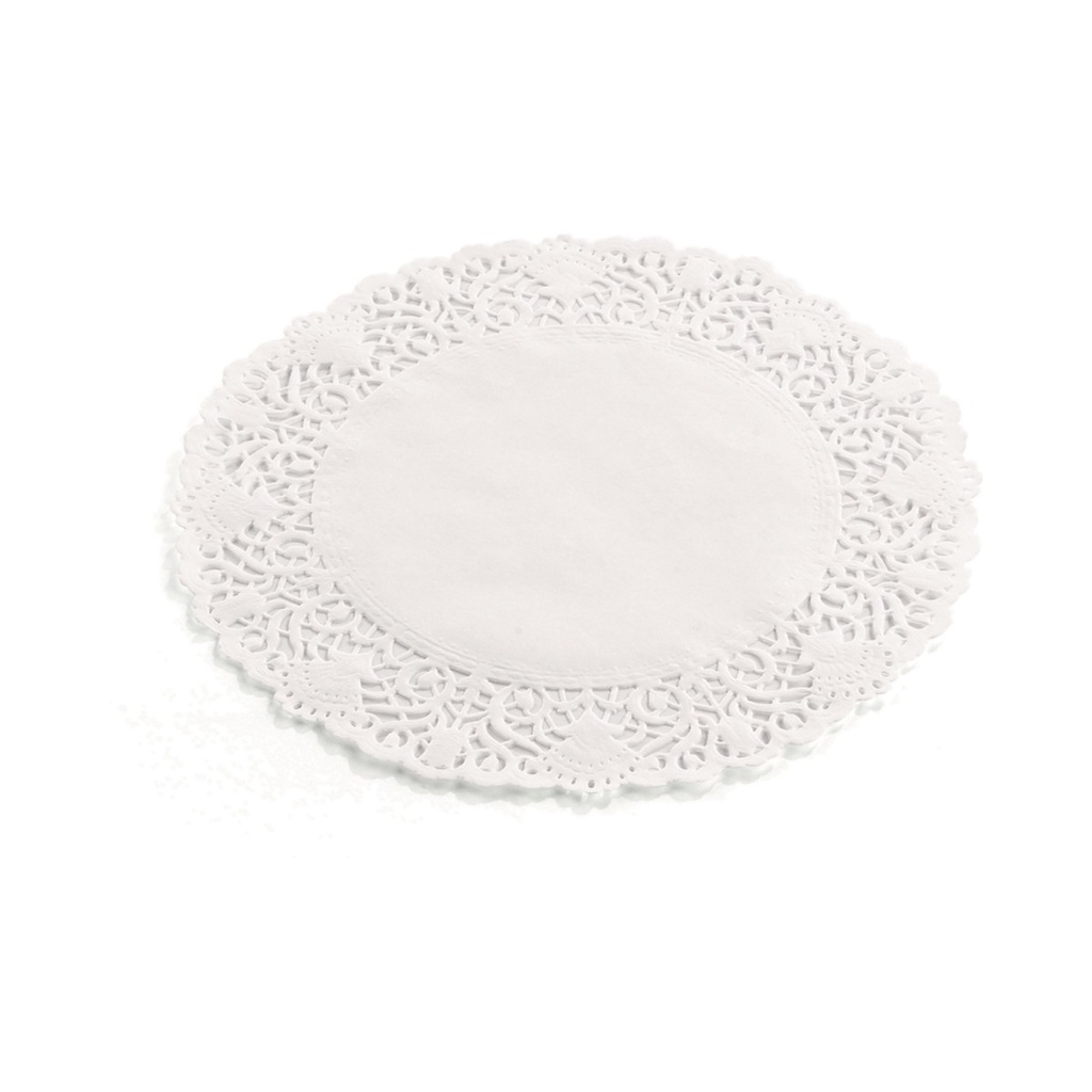 Dentelle en papier rond Ø19cm