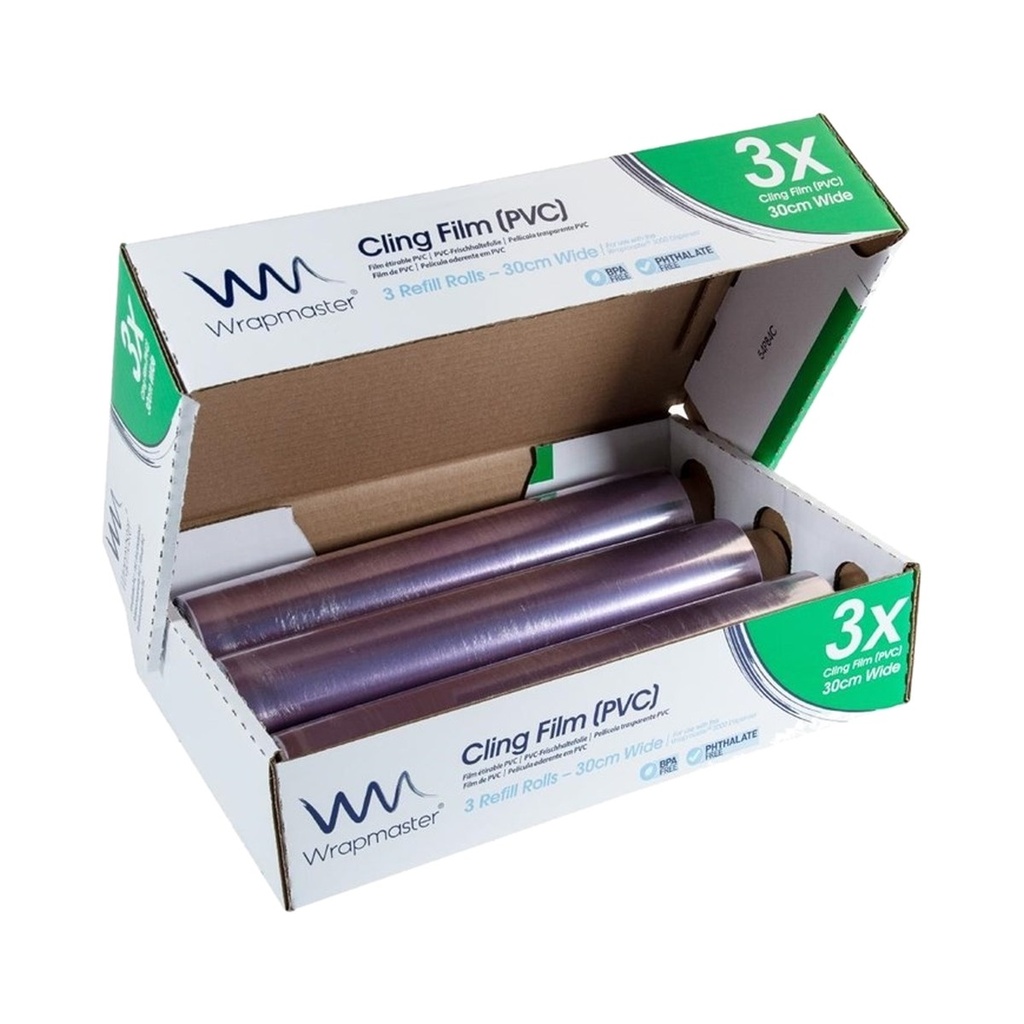 [6032] Wrapmaster Recharges Film alimentaire 30cm x 300m