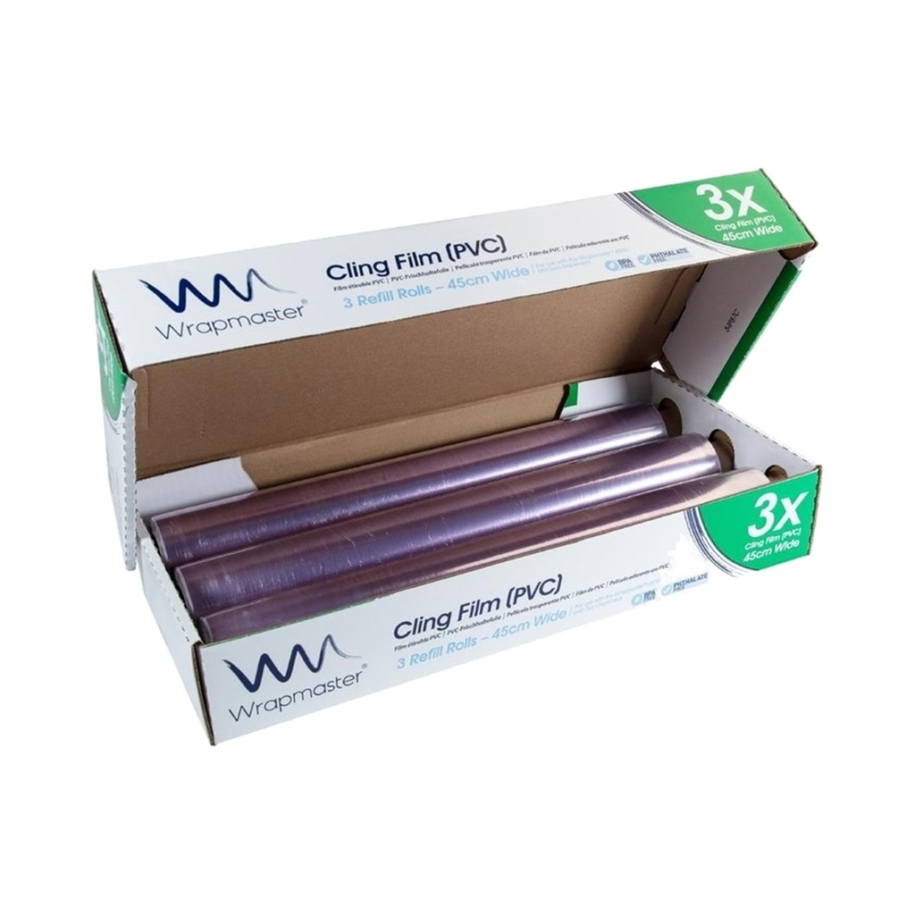[6033] Wrapmaster Recharges Film alimentaire 45cm x 300m