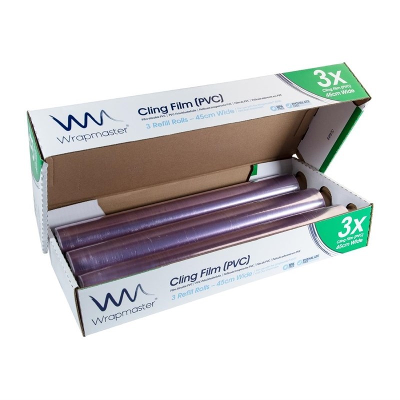 Wrapmaster Recharges Film alimentaire 45cm x 300m