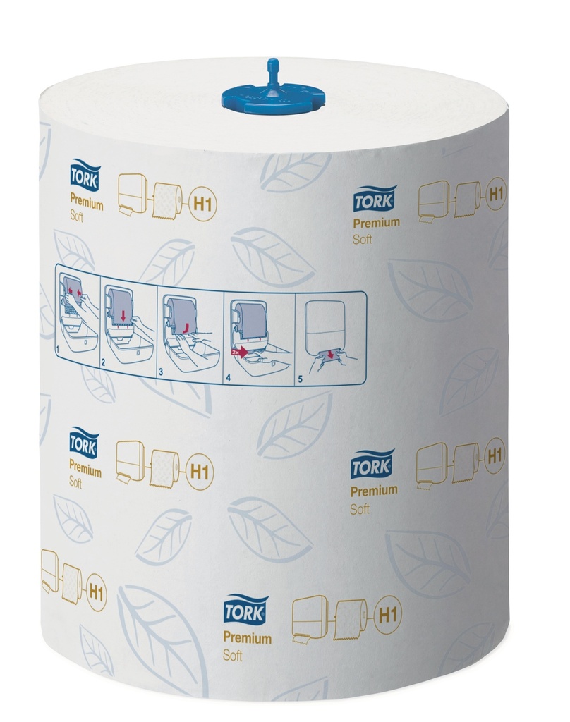 Handdoekrol Matic cellulose 2-laags 21cm x 100m T290016 H1 