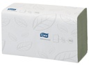 Advanced v-folded hand towels recycled green 2 ply 23x24.8cm T290179 H3 