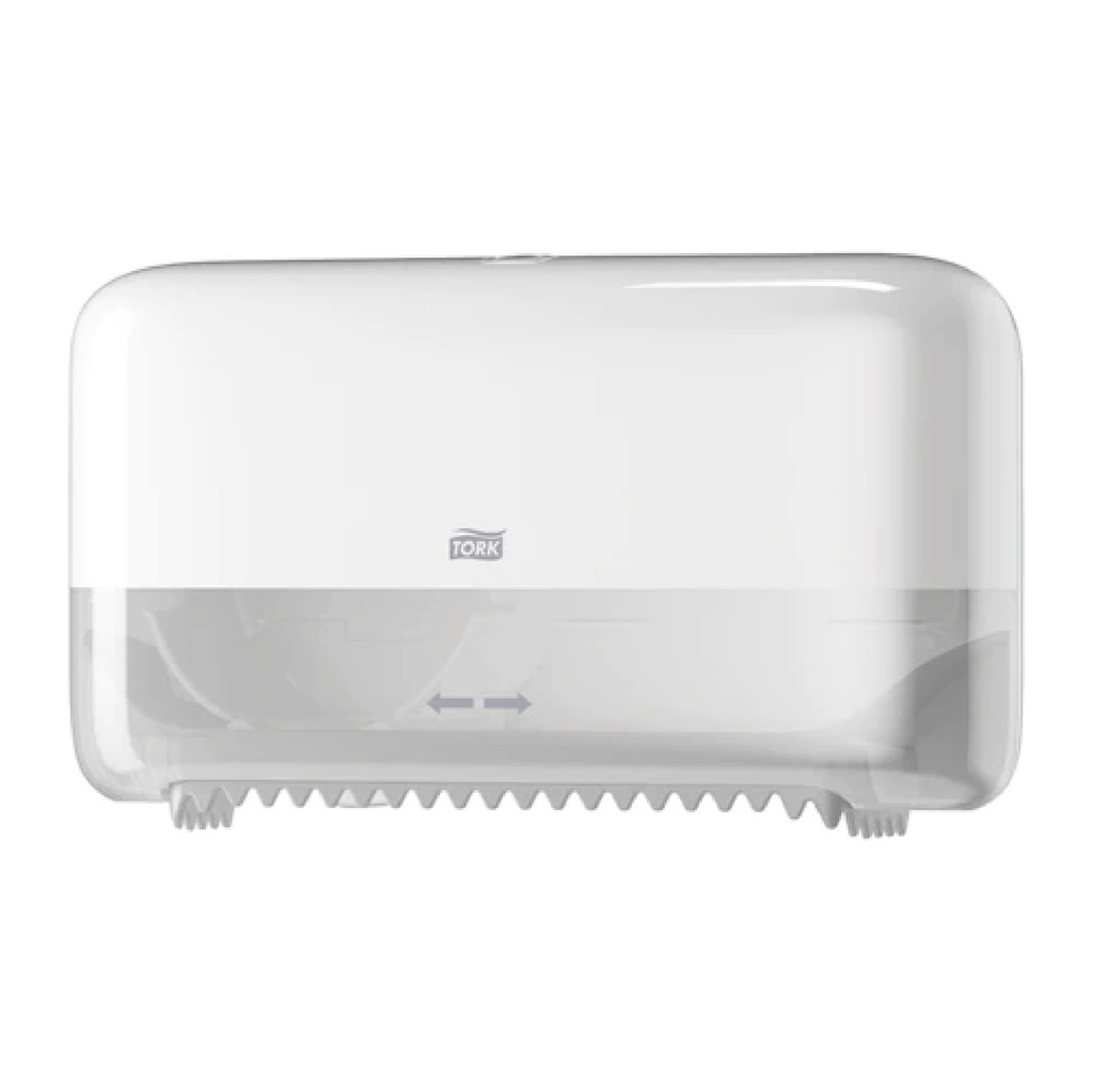 Distributeur Tork OptiServe double papier toilet T7