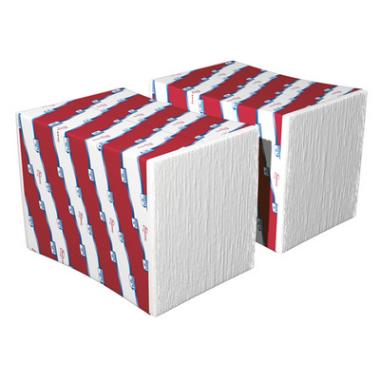Napkin 2-ply 16x24cm Tork Justone white paper