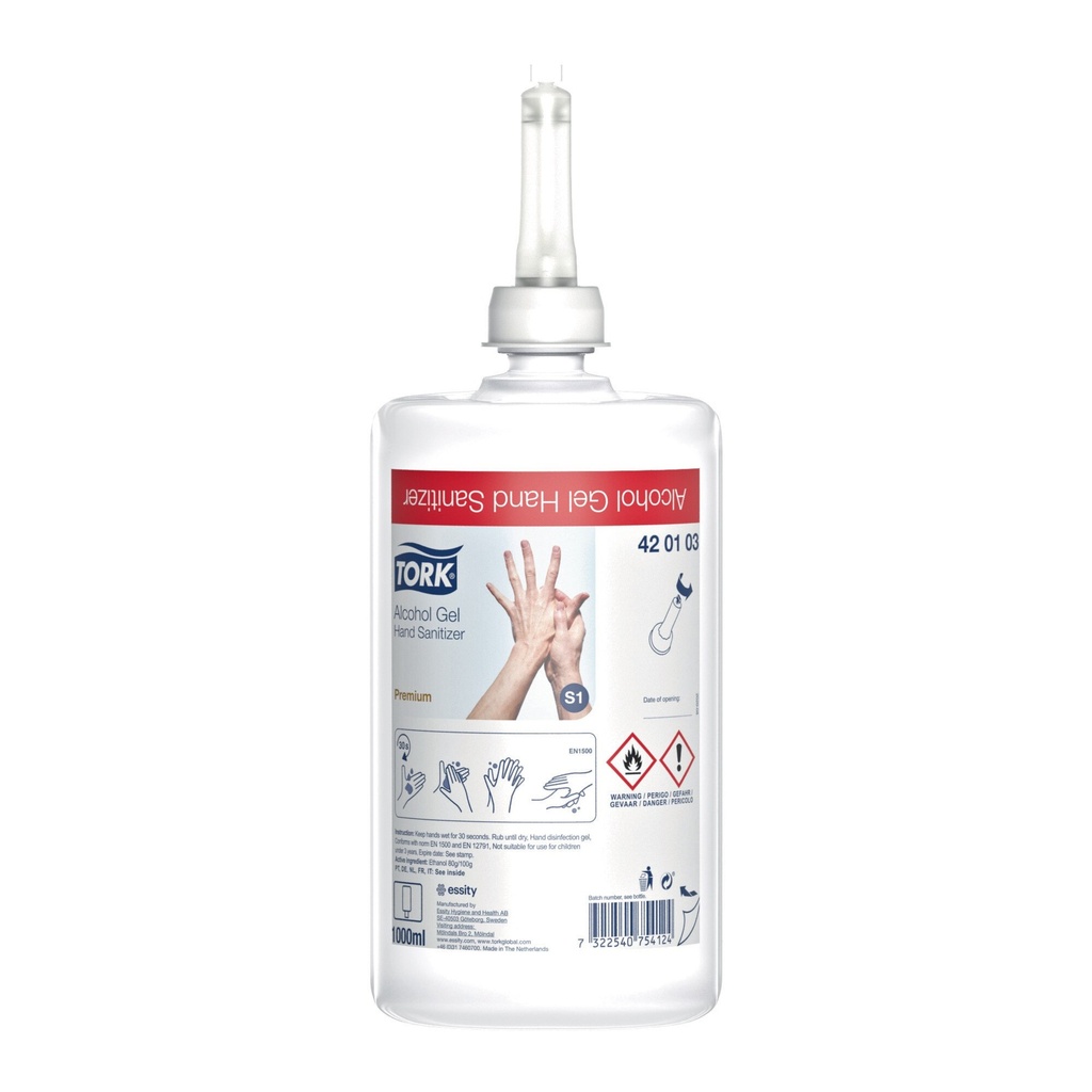 Seife Tork Alcoholgel (T 420103) S1 1L