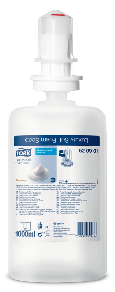 Savon Mousse Luxory Tork (T 520901) S4 1L