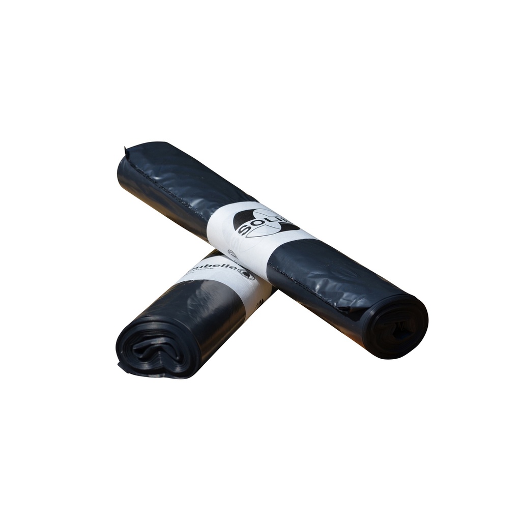 Bin bag HD 70x110cm 60mic grey 110L