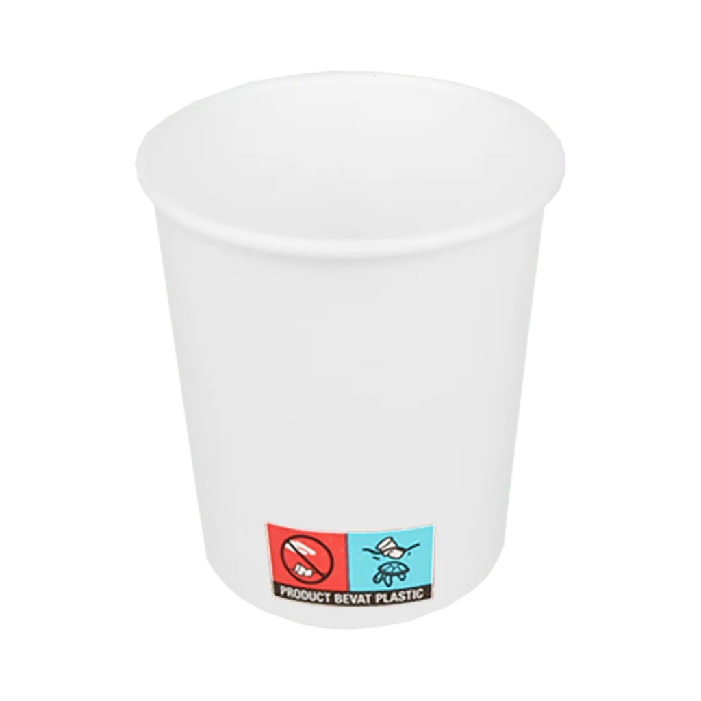 [65909] Gobelet à café 120cc 4oz Ø63mm carton blanc 40X50