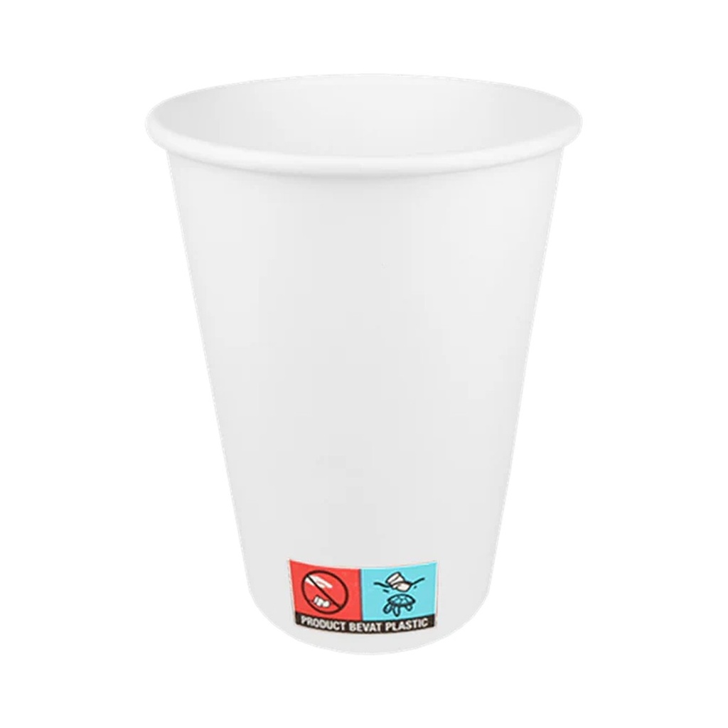 [65921] Gobelet à café 360cc 12oz Ø90mm carton blanc 20X50