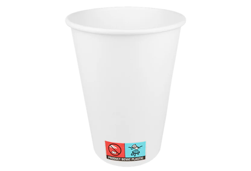 Koffiebeker 360cc 12oz Ø90mm karton wit 20x50