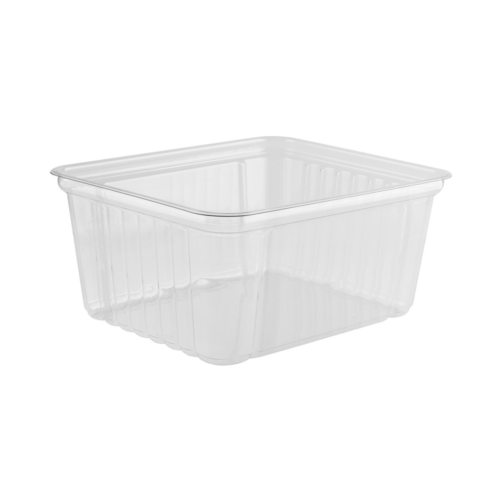 [66451] Vierkant bakje PS transparant 500cc 115x115x63mm