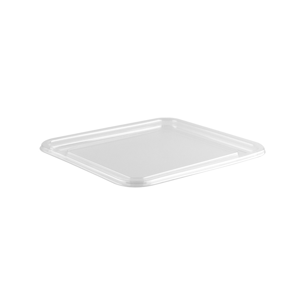 Couvercle carré PET transparent 115x115mm W114Q