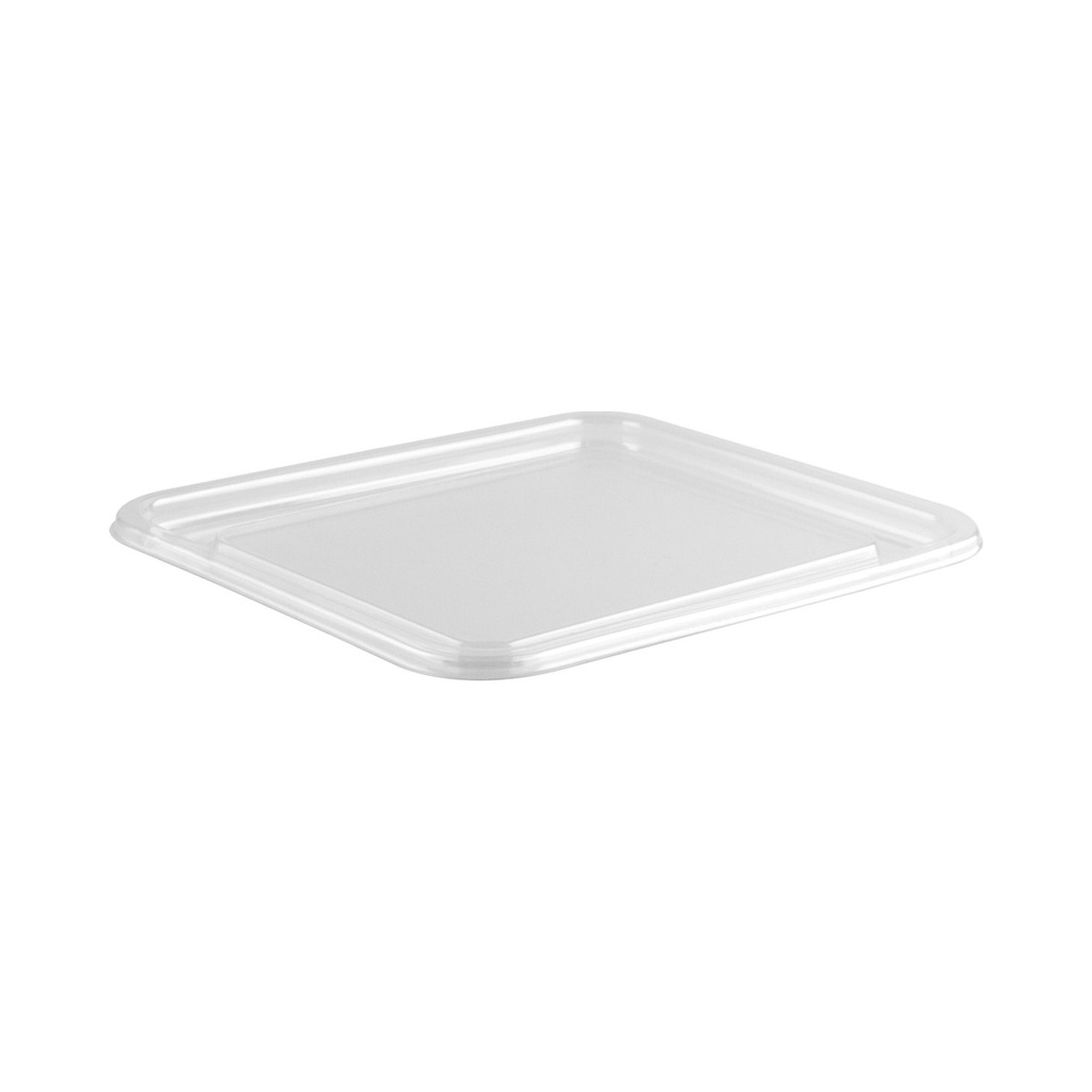 [66452] Vierkant deksel PET transparant 115x115mm W114Q