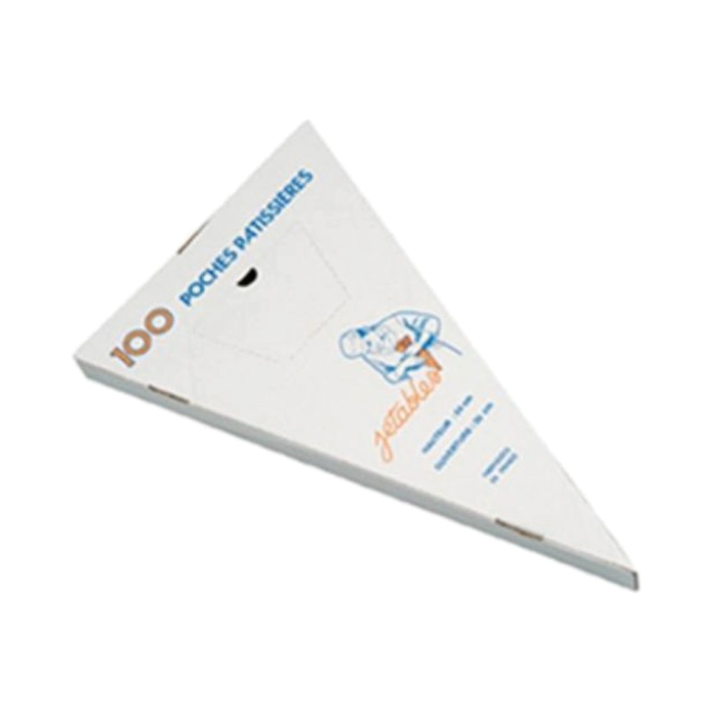 [66515] Piping bags 30x54 cm / 100 transparent LDPE