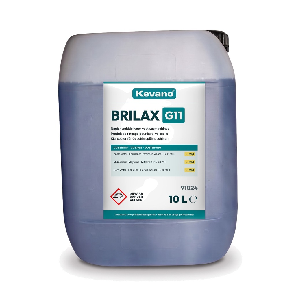 [91024] Kevano Brilax G11 naglans- en droogmiddel voor vaatwasser 10L