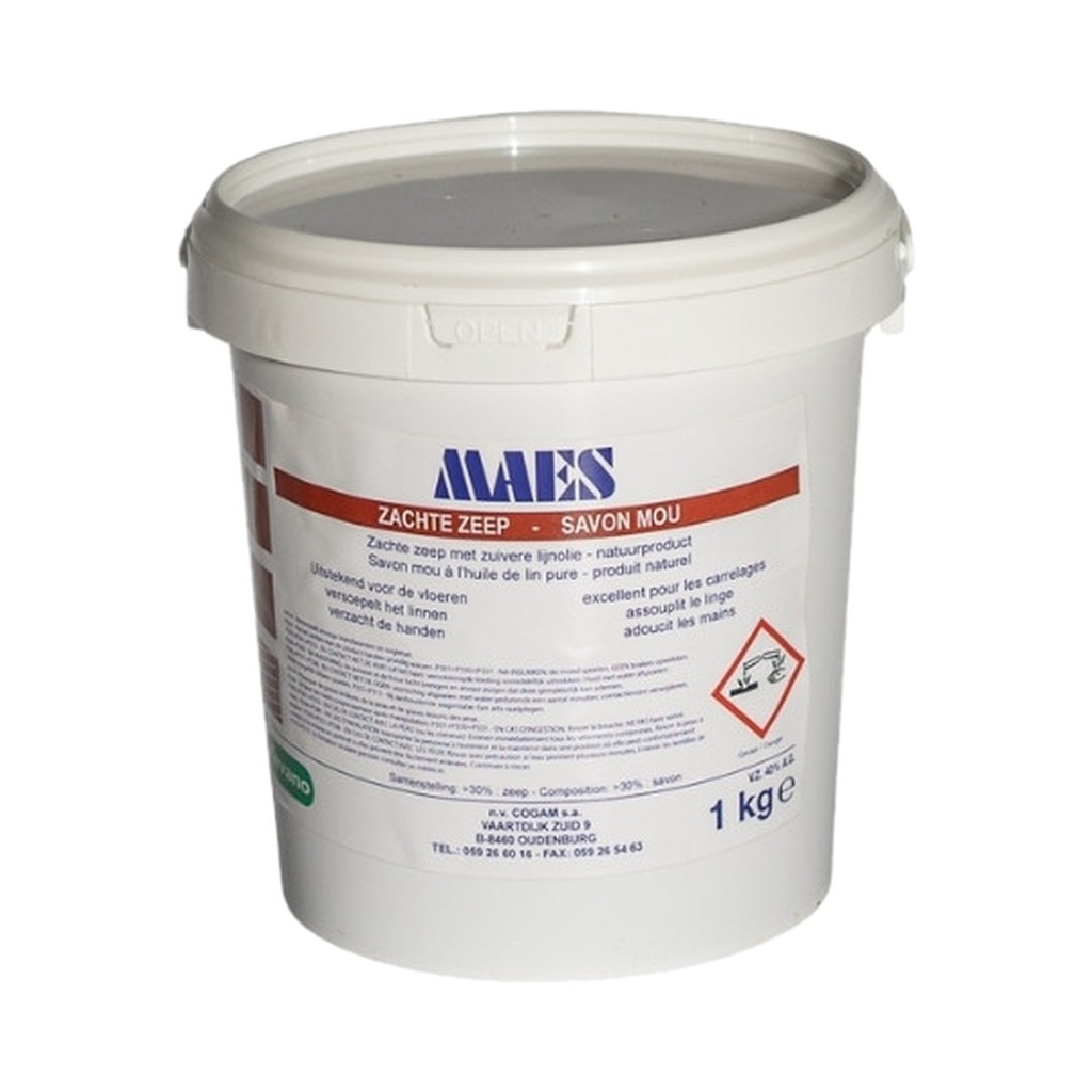 [94024] Savon Mou Huile De Lin Maes 1kg