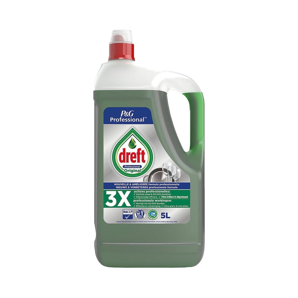 [98034] Dreft liquid manual dishwashing detergent 5L