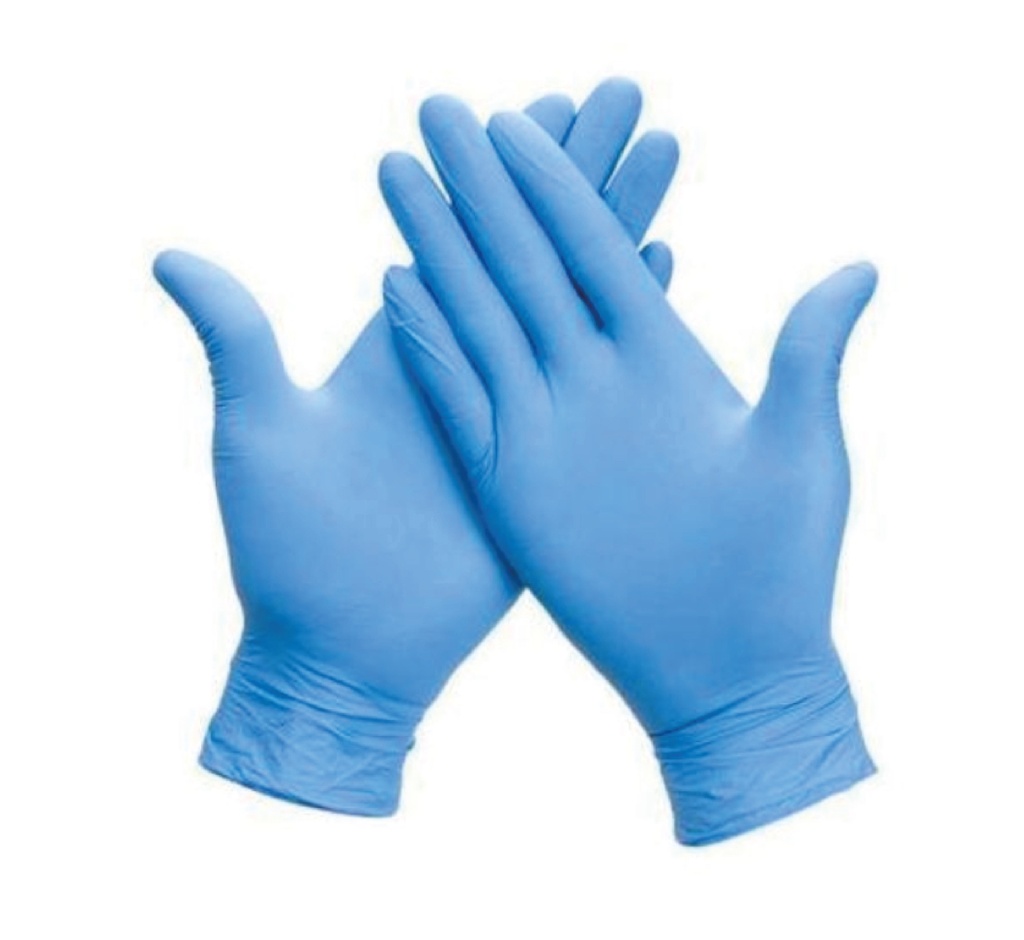 Einweg-Nitrilhandschuhe puderfrei blau 3,5g