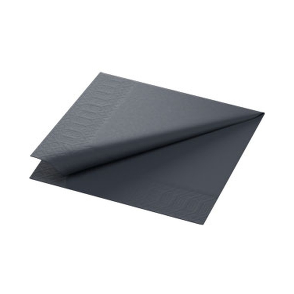 Serviette 3 plis 1/4 pli 33x33cm papier couleur