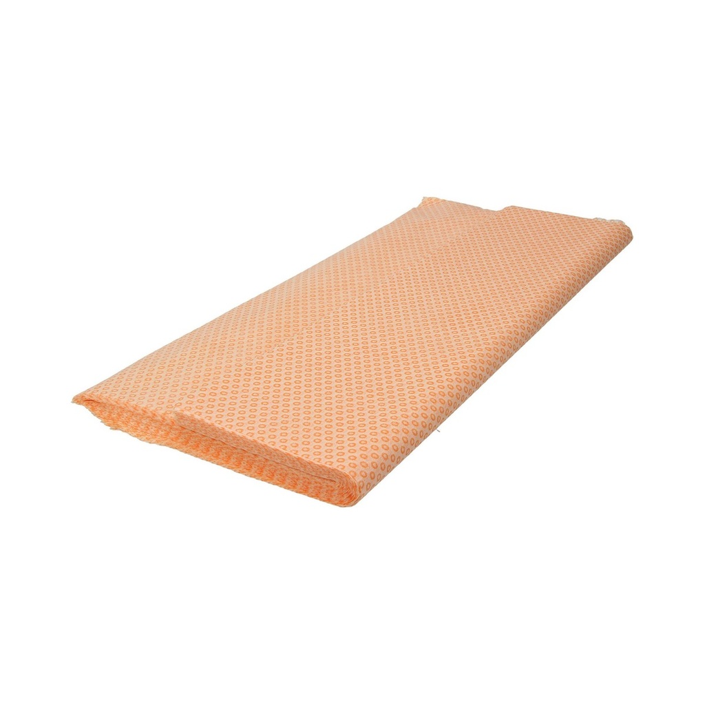 Geïmpregneerde vloerdoekjes Star bright 25x42cm oranje 28g/m2