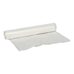 Sac poubelle PE-HD 80x100cm 35mic transparent 120L