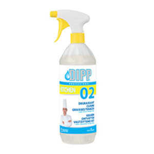 Dipp Nr. 02 - 1x1L Spray extra starker Küchenentfetter für hartnäckiges Fett