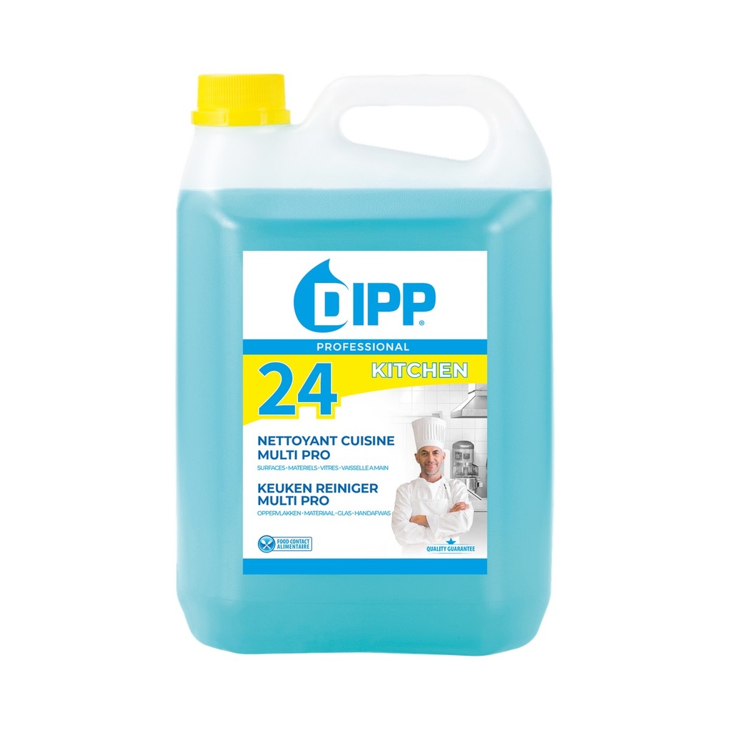 Dipp nr. 24 - 1x5L keuken-/laboreiniger multi pro